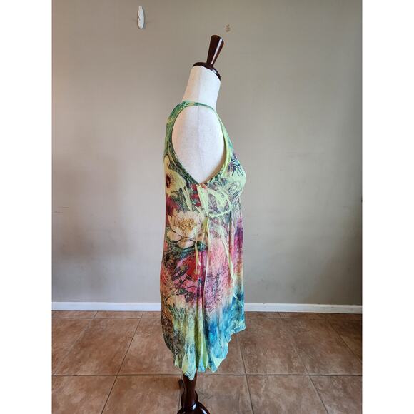 Daniel Benjamin Women's Tunic Dress SZ Medium Fairycore Bohemian Festival - Picture 3 of 12